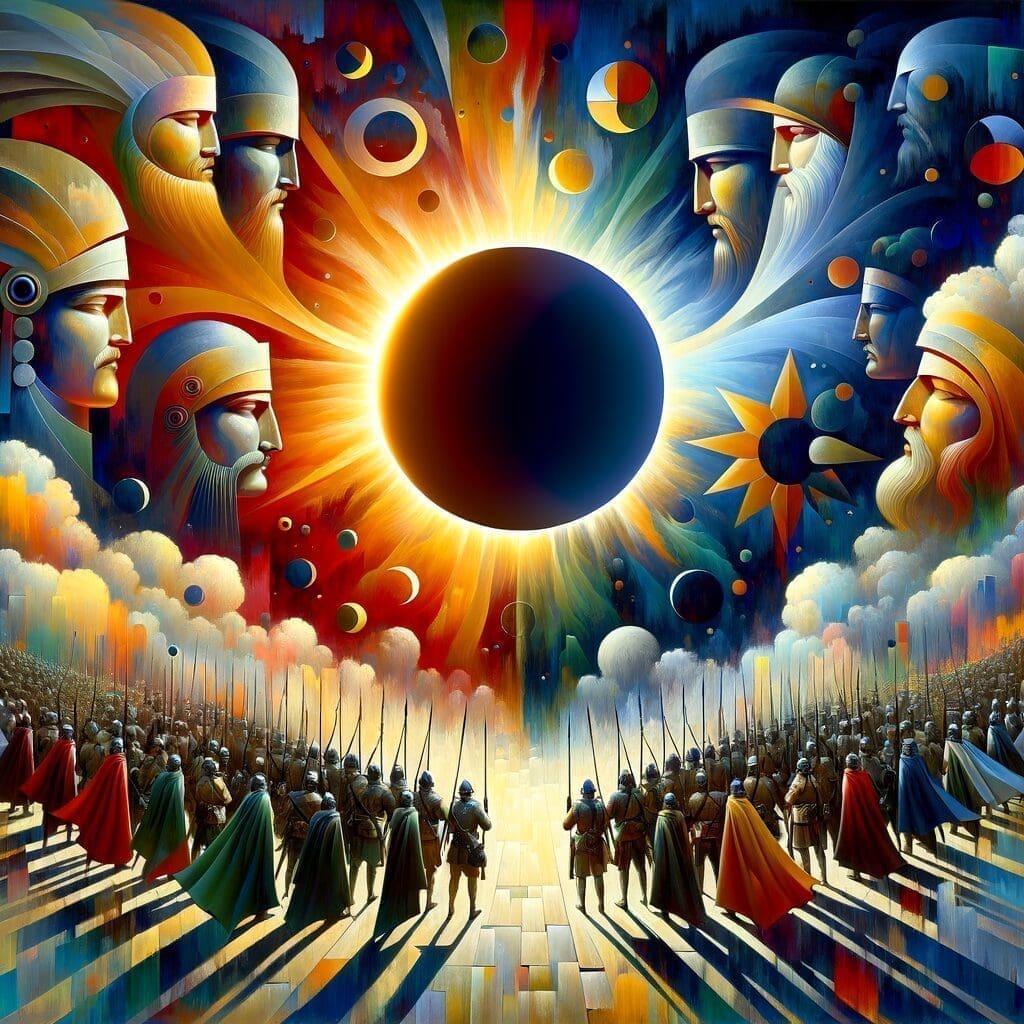The Epic Showdown: Solar Eclipse Alexander vs Darius Unveiled
