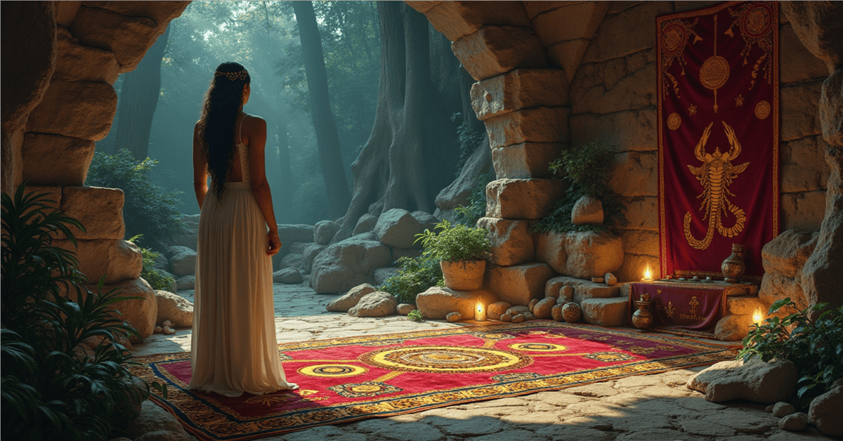 Offerings and Prayers: Scorpio’s Symbol of Rebirth